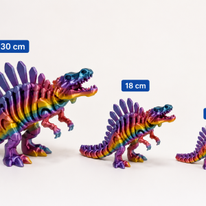 🦖 Beweglicher Dino (3D-Druck)